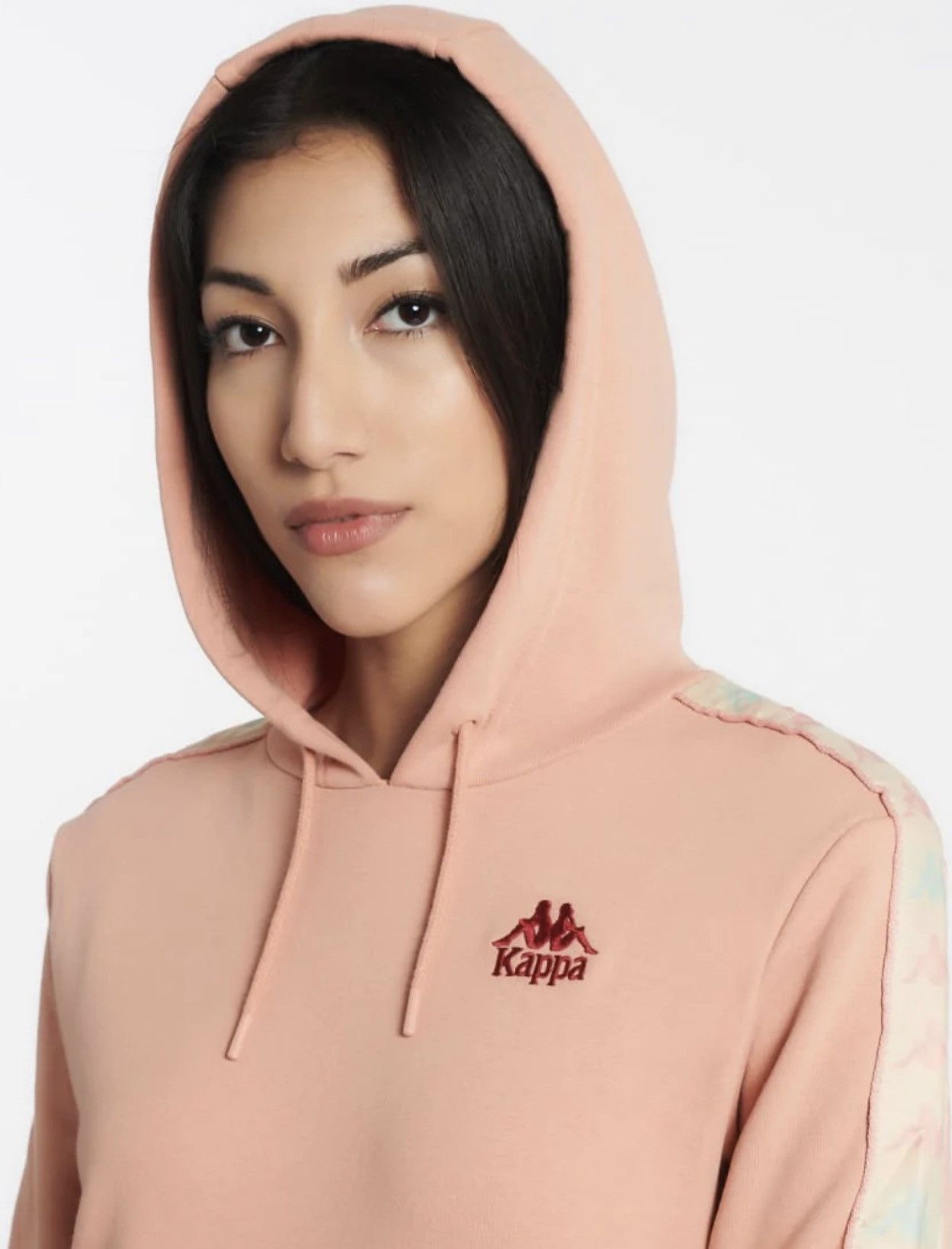 Kappa Kappa 222 Banda Budy 3 Women s Hoodie Pink Coral XL 331328W Grailed