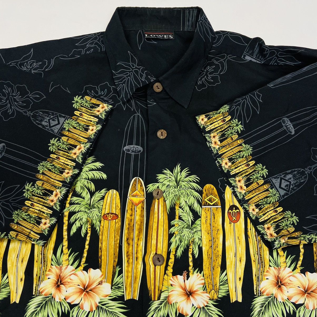 Vintage 1990s SURFING VINTAGE RARE OG ALOHA SHIRT - № 297 Size US XL / EU 56 / 4 - 2 Thumbnail