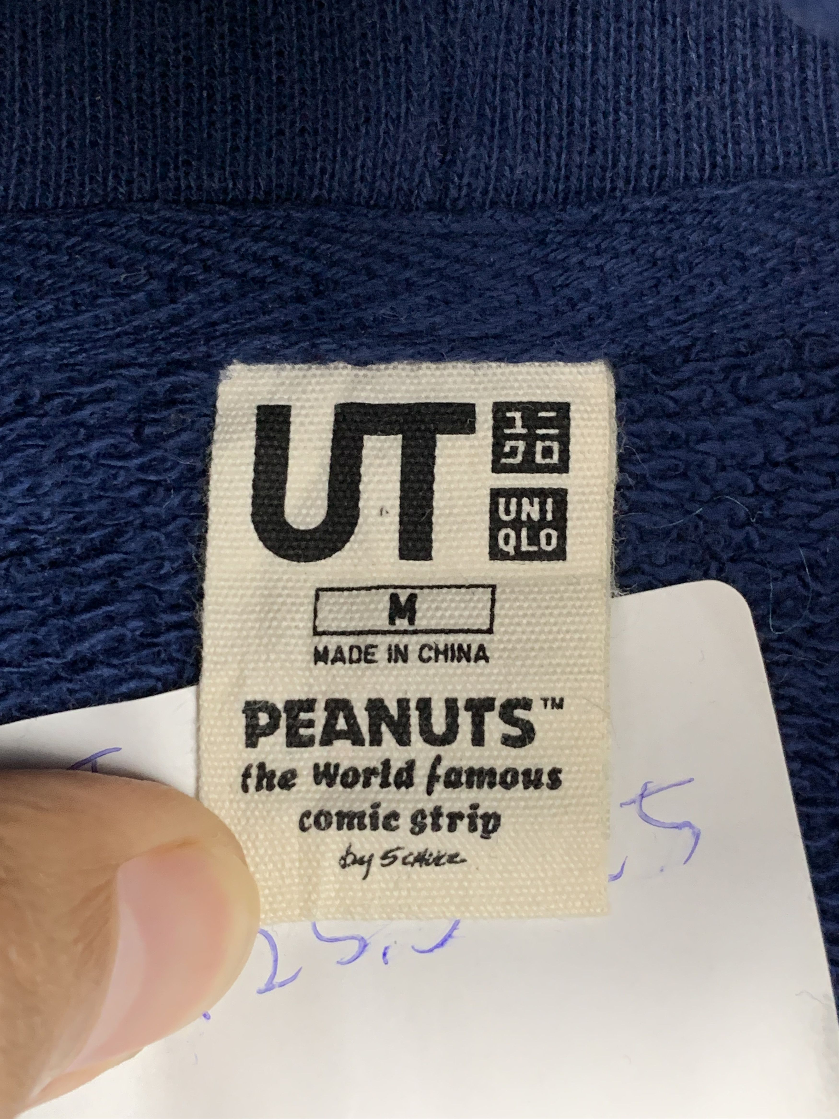 Uniqlo × Vintage Uniqlo Peanuts Hoodie Pullover Jacket Size US M / EU 48-50 / 2 - 7 Thumbnail