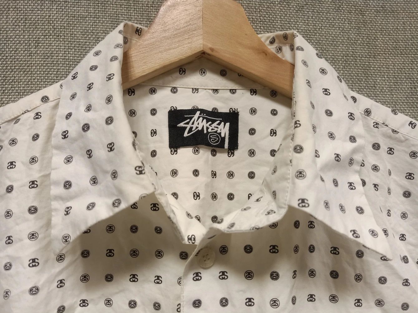 Stussy × Vintage vintage stussy button ups full print very rare Size US S / EU 44-46 / 1 - 5 Thumbnail