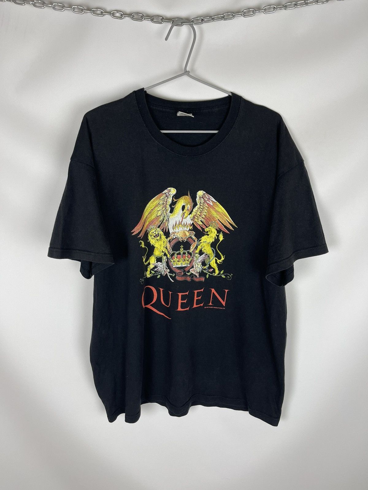 Band Tees FOTL vintage 2003 Queen rare big logo band tee shirt Size US XL / EU 56 / 4 - 1 Thumbnail