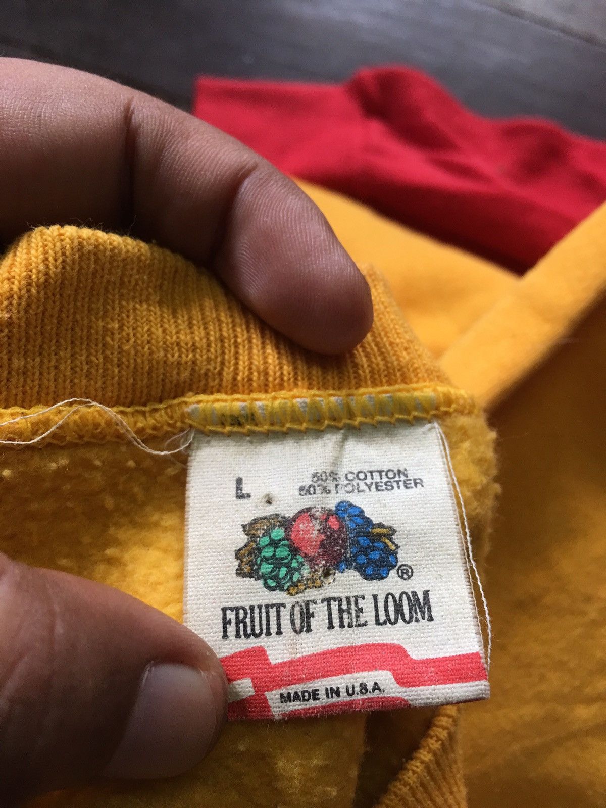 NFL × NHL × Vintage Nice Vintage 90s Sweatshirt West Virginia Sugar Bowl Size US L / EU 52-54 / 3 - 3 Thumbnail
