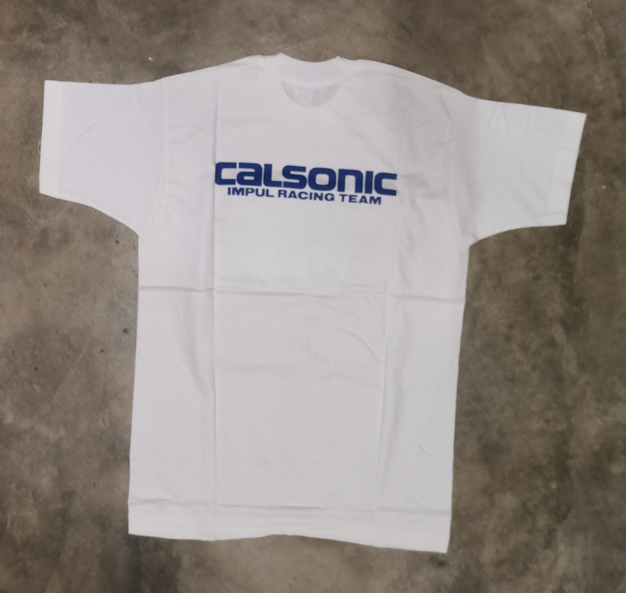 Vintage Tshirt Calsonic racing team vintage Size US L / EU 52-54 / 3 - 6 Thumbnail