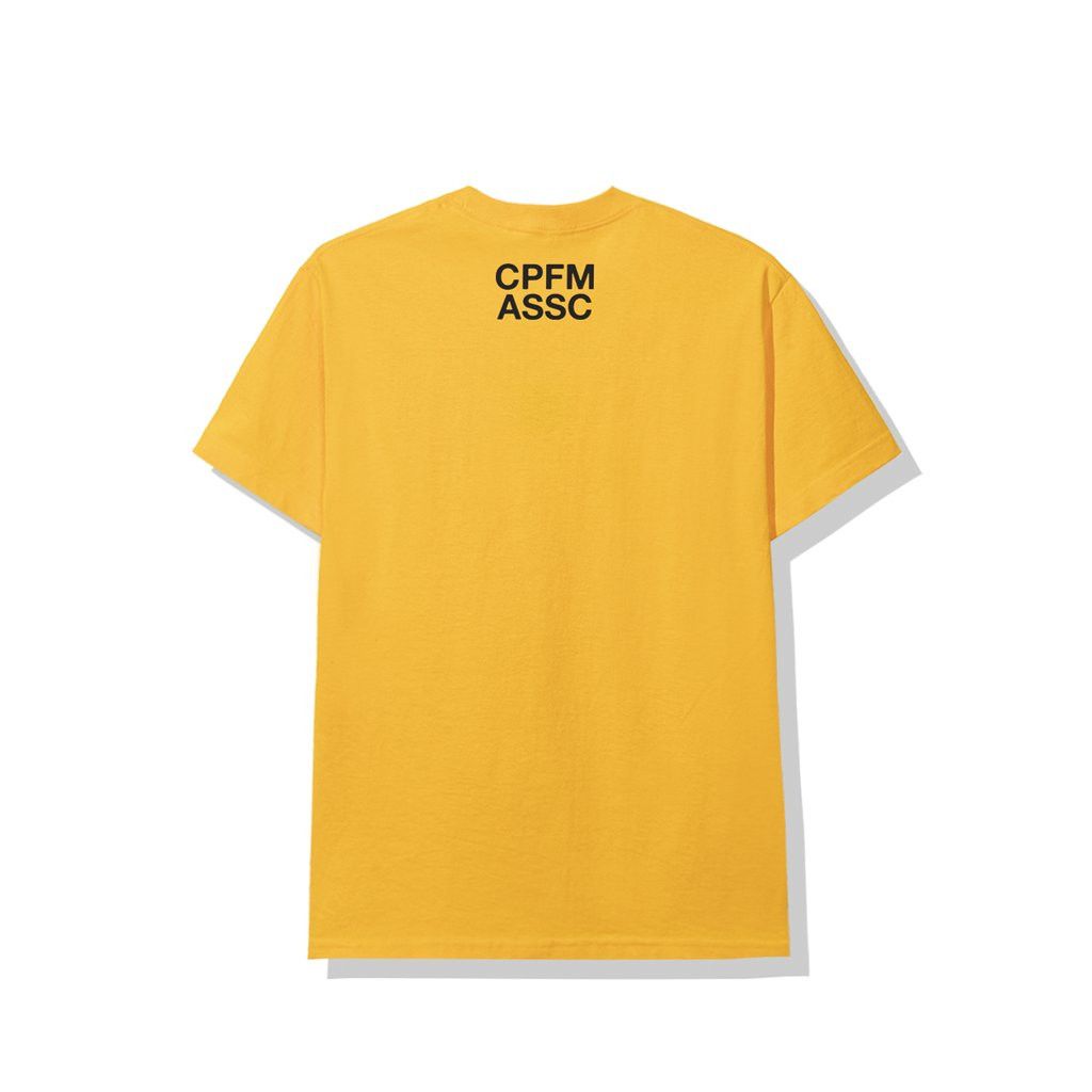 Anti Social Social Club X CPFM Yellow Tee ASSC DS