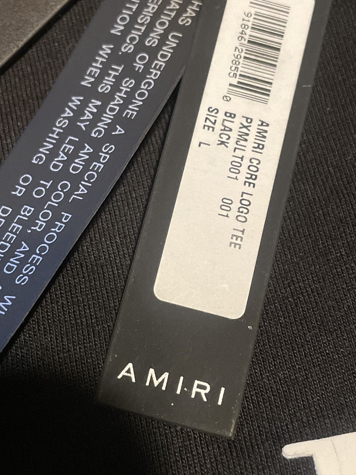 Amiri Amiri Core LOGO TEE Size US L / EU 52-54 / 3 - 2 Thumbnail