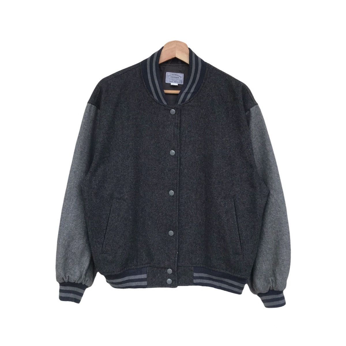 Japanese Brand Vintage Varsity Scovill buttom made in Japan unisex Size US M / EU 48-50 / 2 - 2 Thumbnail
