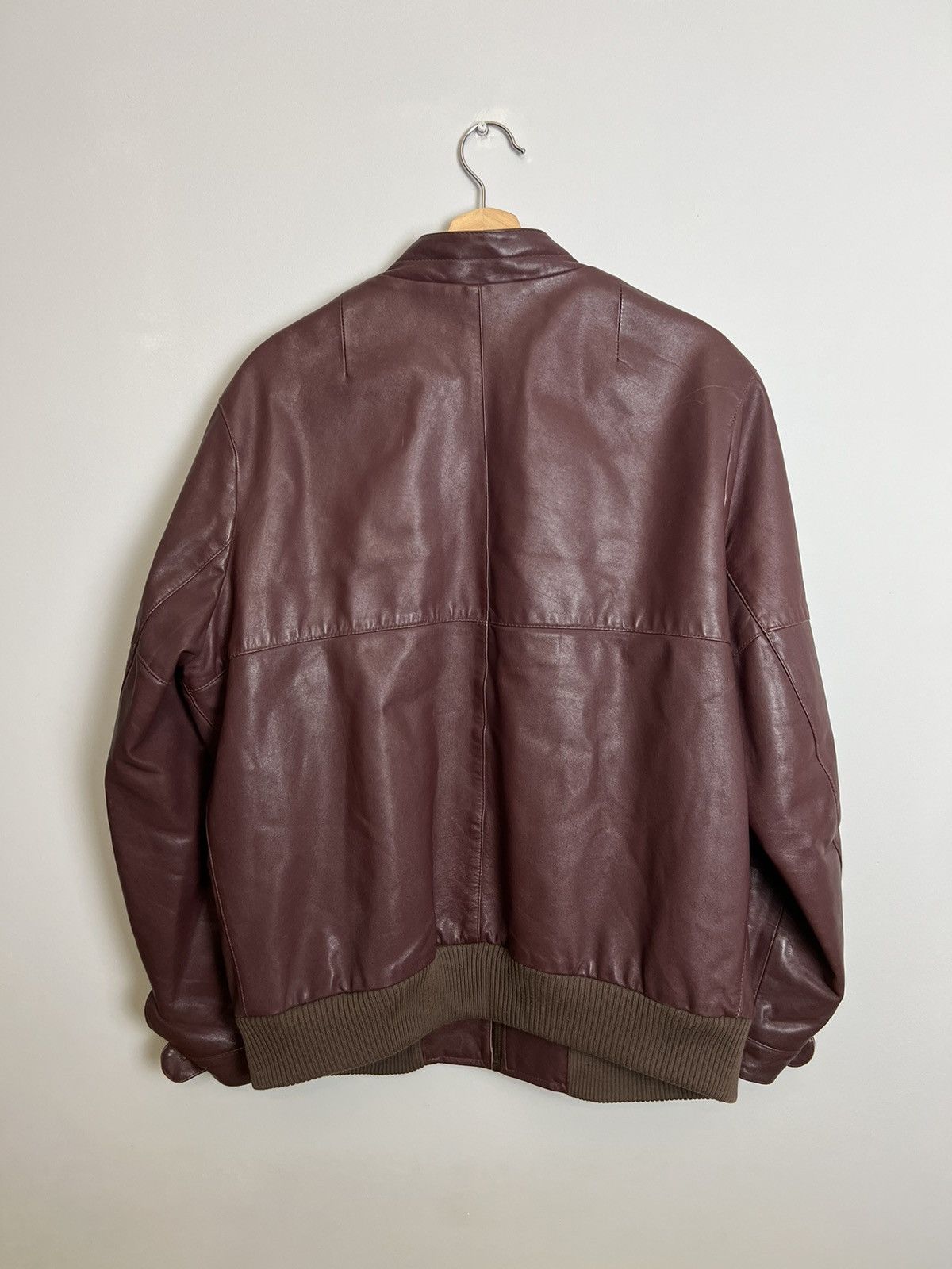 Leather Vintage Genuine Real Leather Jacket High Quality Rock Punk Size US M / EU 48-50 / 2 - 2 Thumbnail