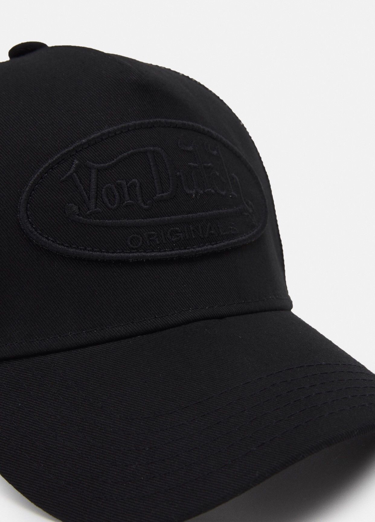 Triple Black🖤 Drip Von Dutch Trucker Cap