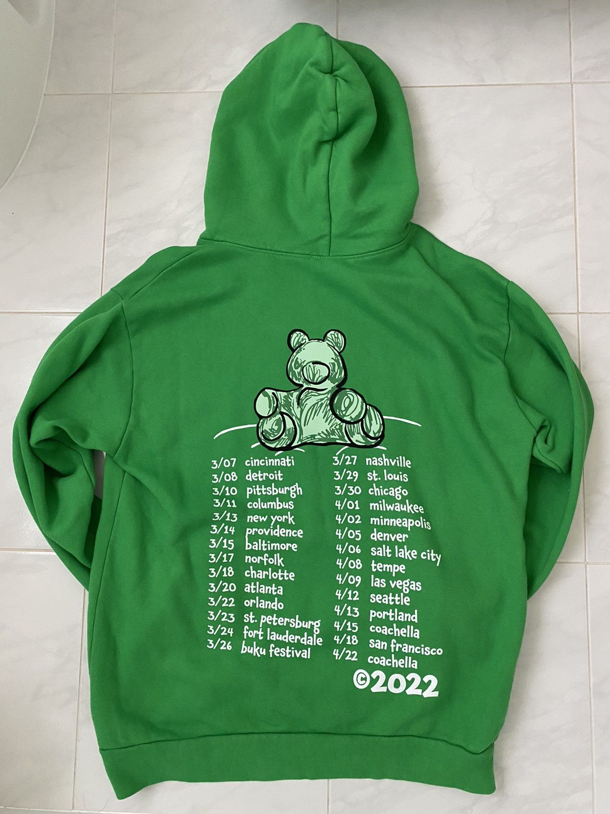 THE cheapest MELODIC BLUE BABY KEEM 2021 TOUR GREEN HOODIE SZ 2XL