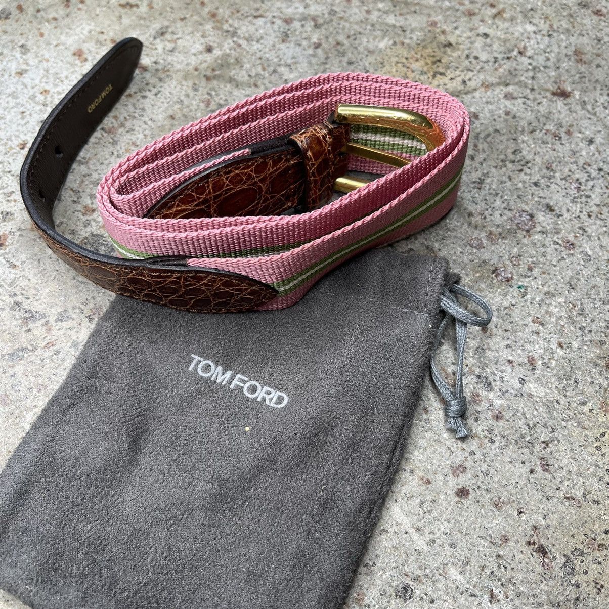 Tom Ford Tom Ford alligator belt Size 30 - 10 Thumbnail
