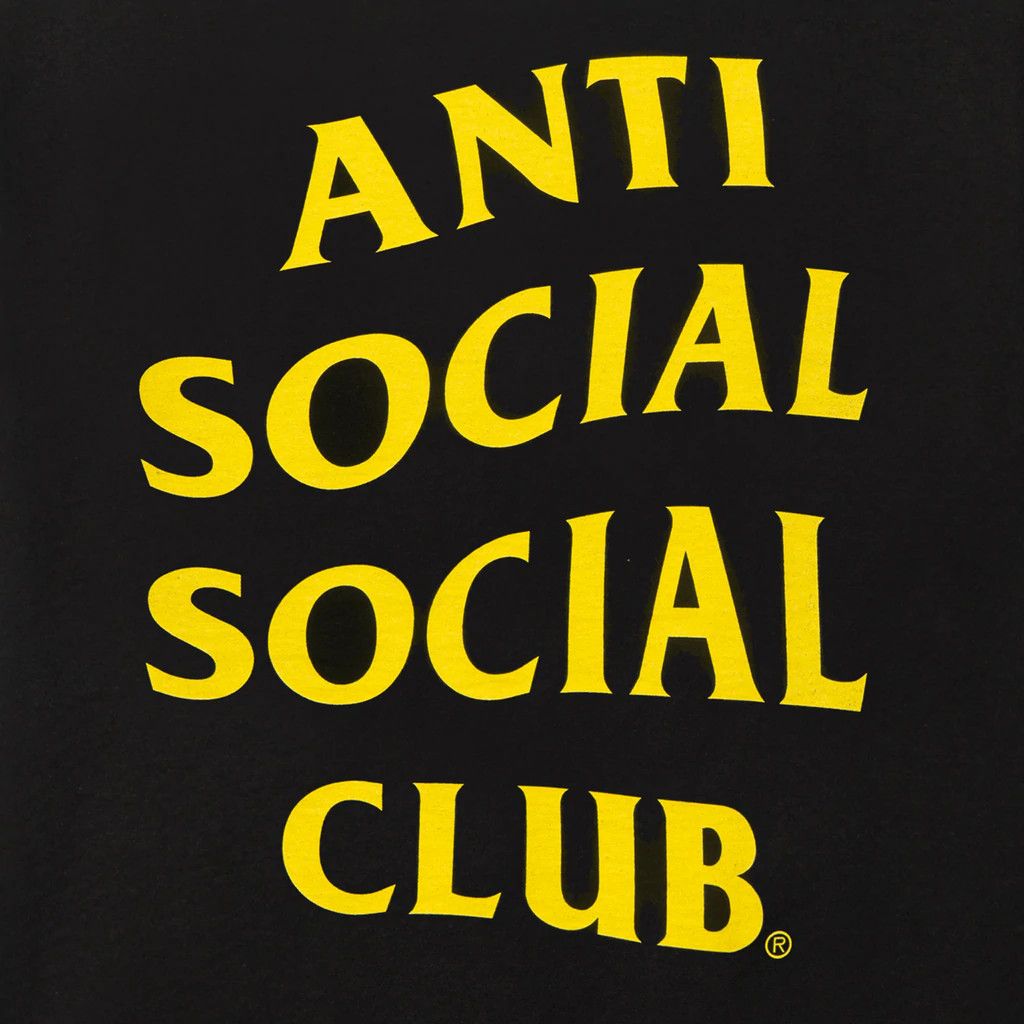 Anti Social Social Club ASSC Naive A Drop In The Bucket Black Tee FTP FOG CDG BAPE Size US XL / EU 56 / 4 - 3 Thumbnail