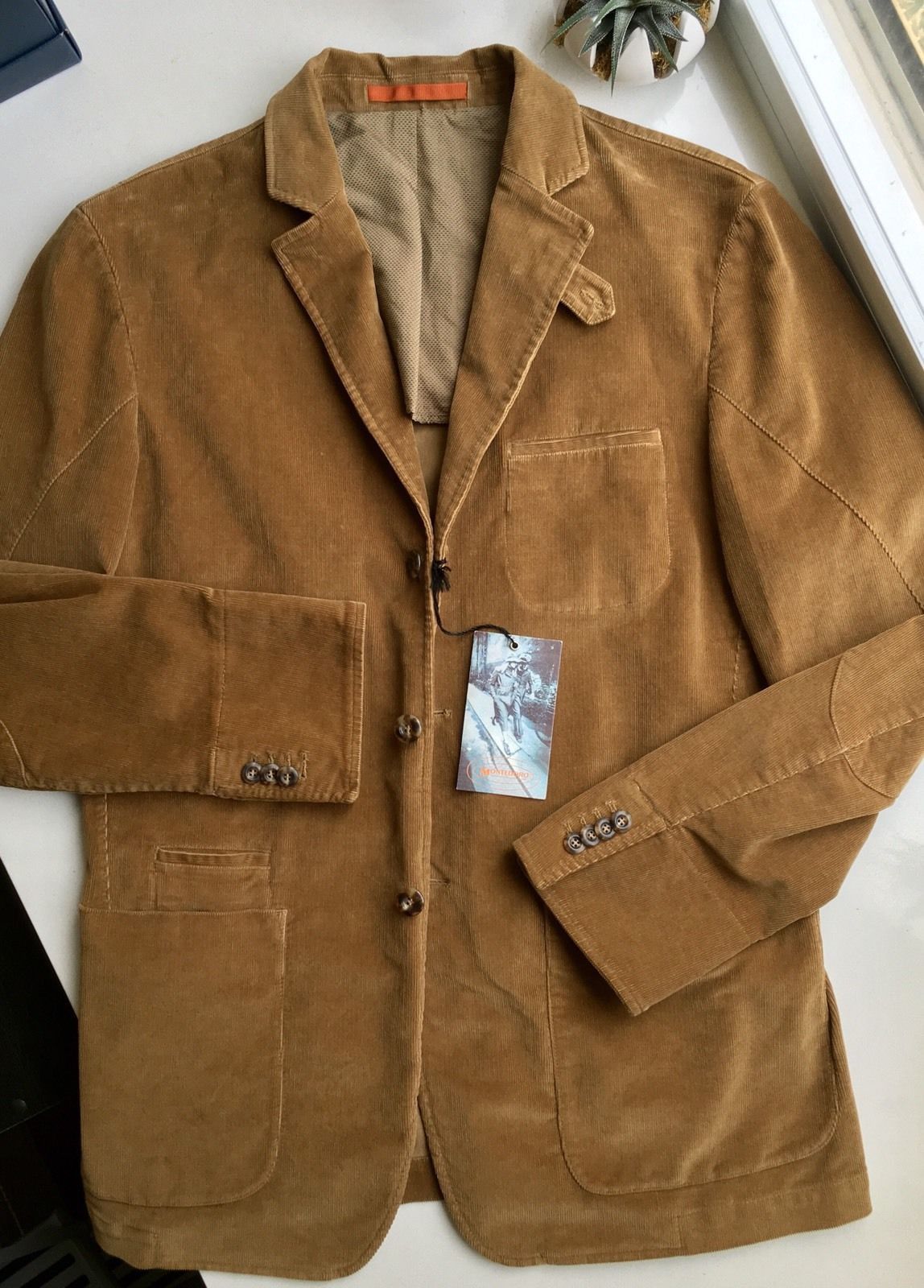 Incotex NEW $1075 Montedoro by Slowear Incotex Sportcoat 42R/52R Giacca Baires Boglioli Size 42R - 6 Thumbnail