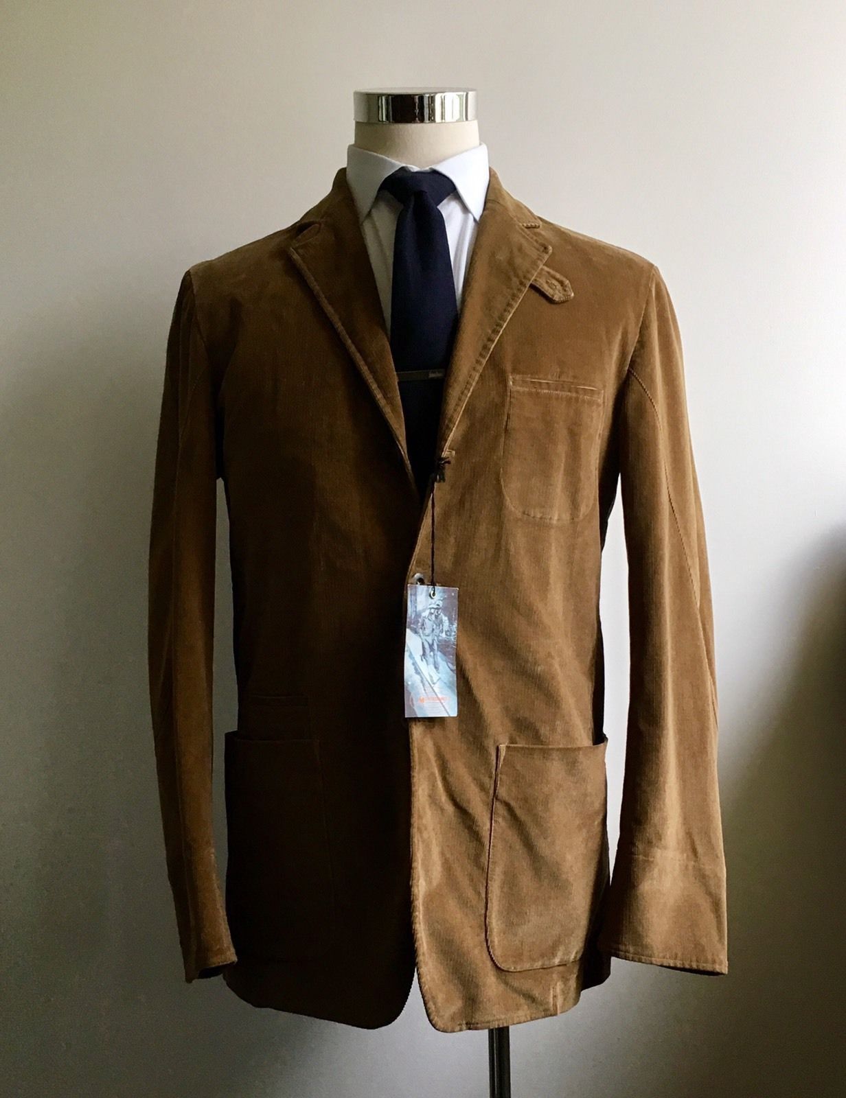 Incotex NEW $1075 Montedoro by Slowear Incotex Sportcoat 42R/52R Giacca Baires Boglioli Size 42R - 1 Preview