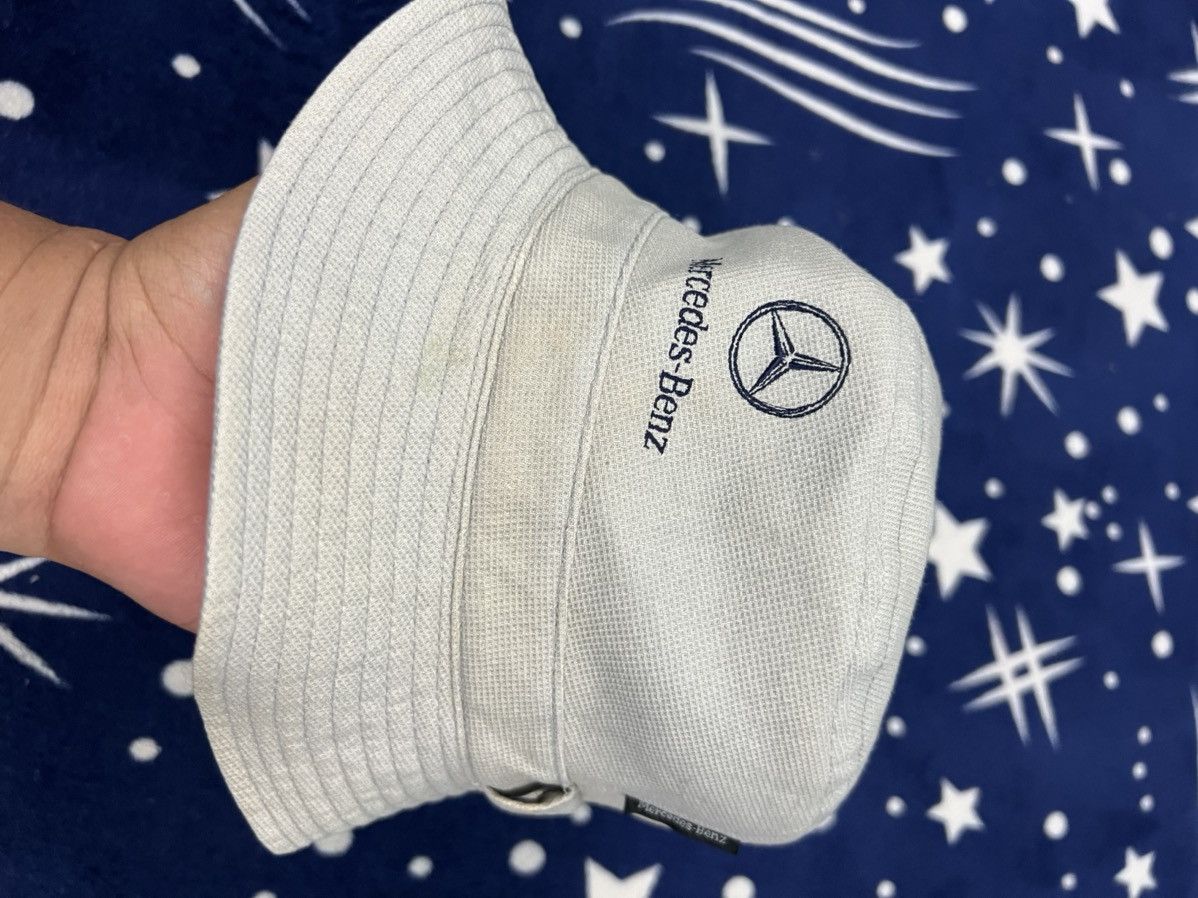 Mercedes-Benz × Vintage Rare💥 Vintage 90s Mercedes Benz Embroidery Logo Hat Japans Size ONE SIZE - 9 Thumbnail