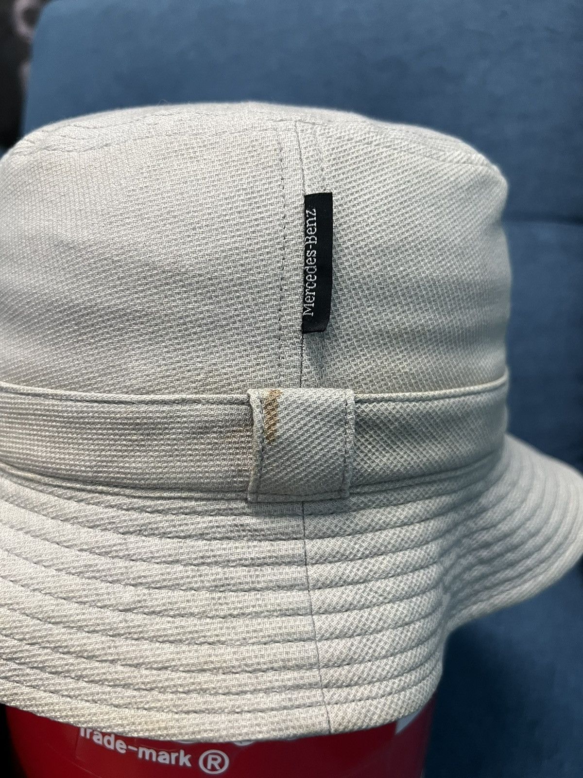Mercedes-Benz × Vintage Rare💥 Vintage 90s Mercedes Benz Embroidery Logo Hat Japans Size ONE SIZE - 3 Thumbnail
