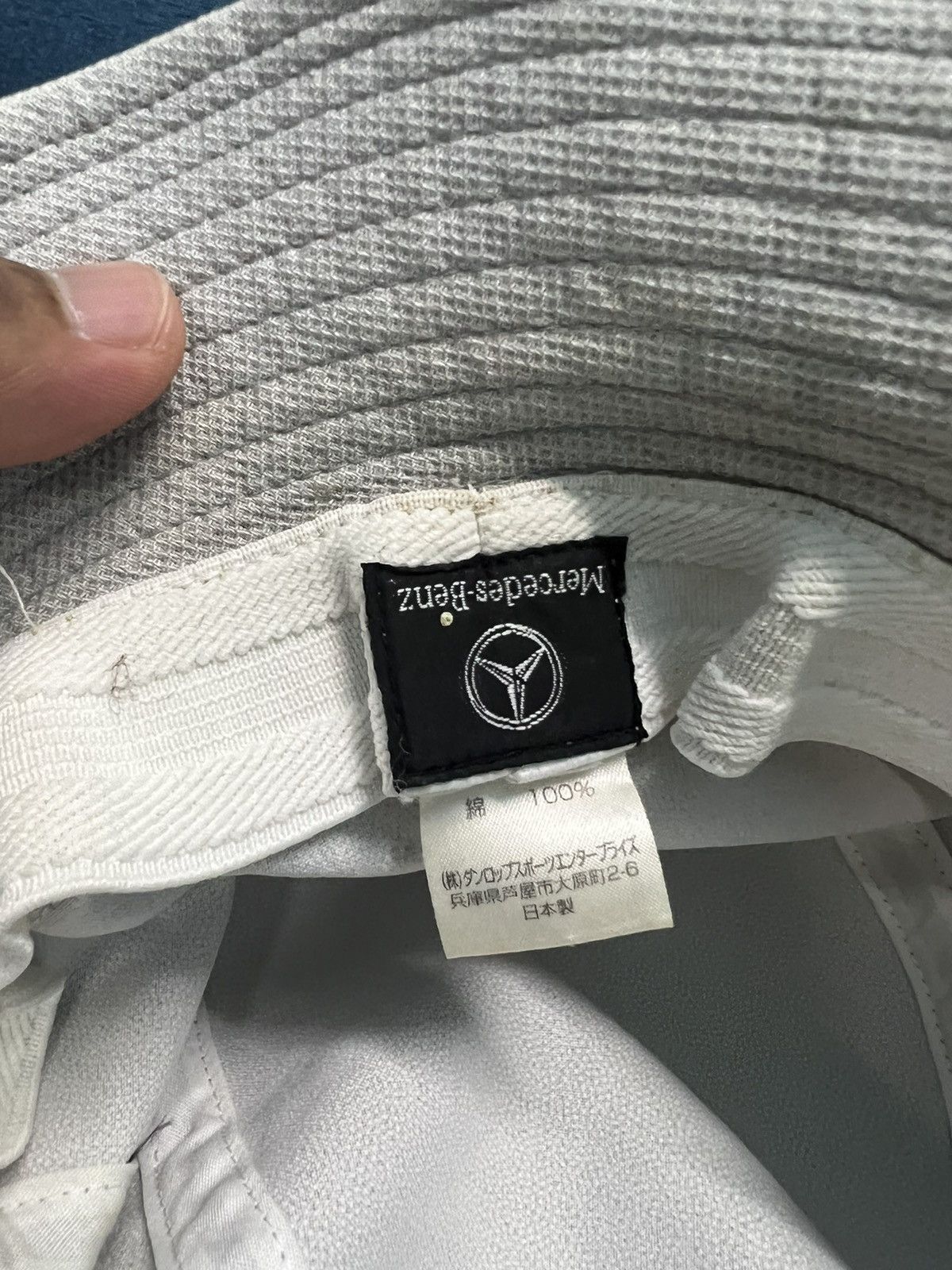 Mercedes-Benz × Vintage Rare💥 Vintage 90s Mercedes Benz Embroidery Logo Hat Japans Size ONE SIZE - 8 Thumbnail