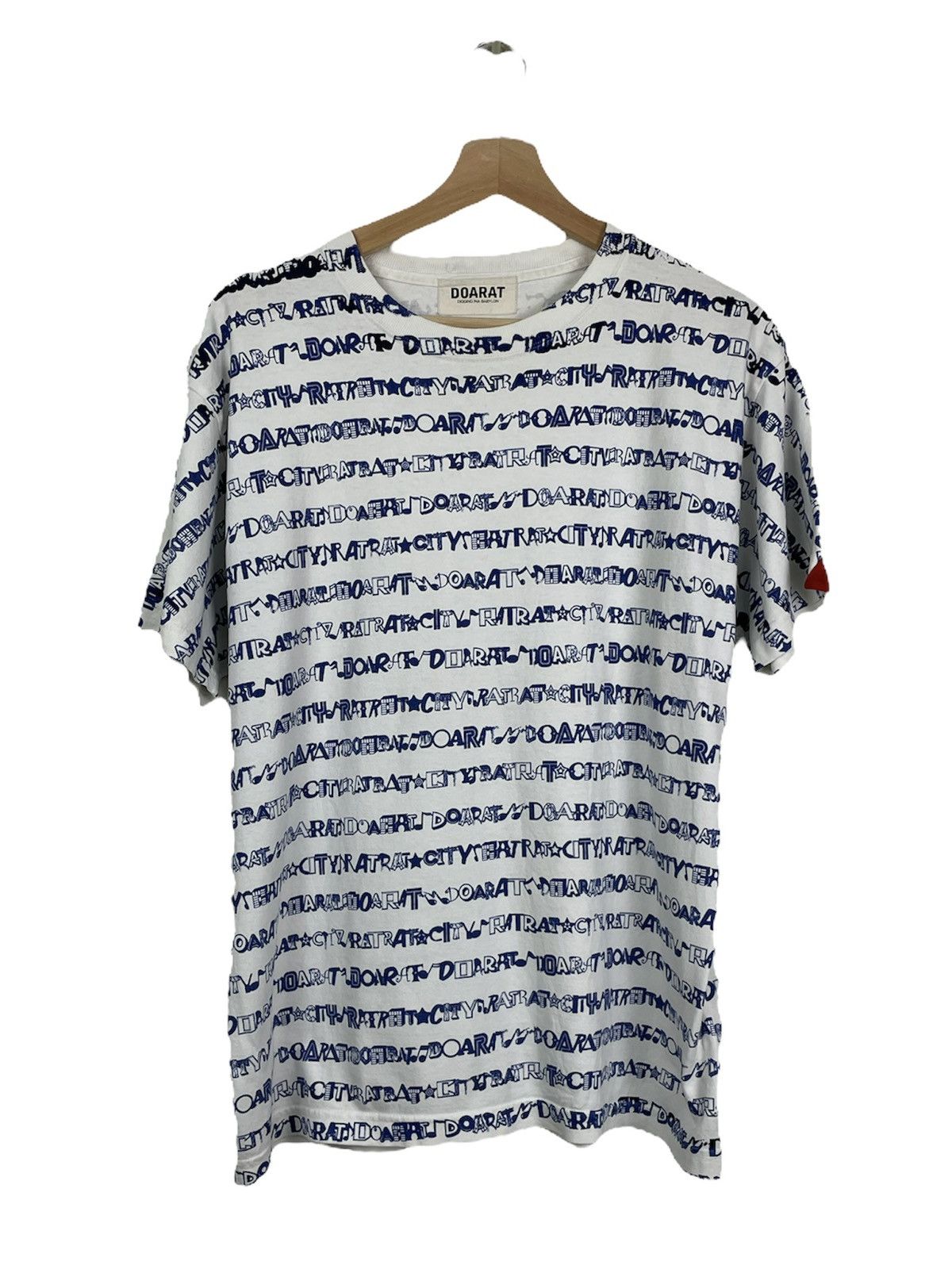 Japanese Brand DOARAT City Rat Tee — Rare Harajuku OG Heat Size US M / EU 48-50 / 2 - 2 Thumbnail