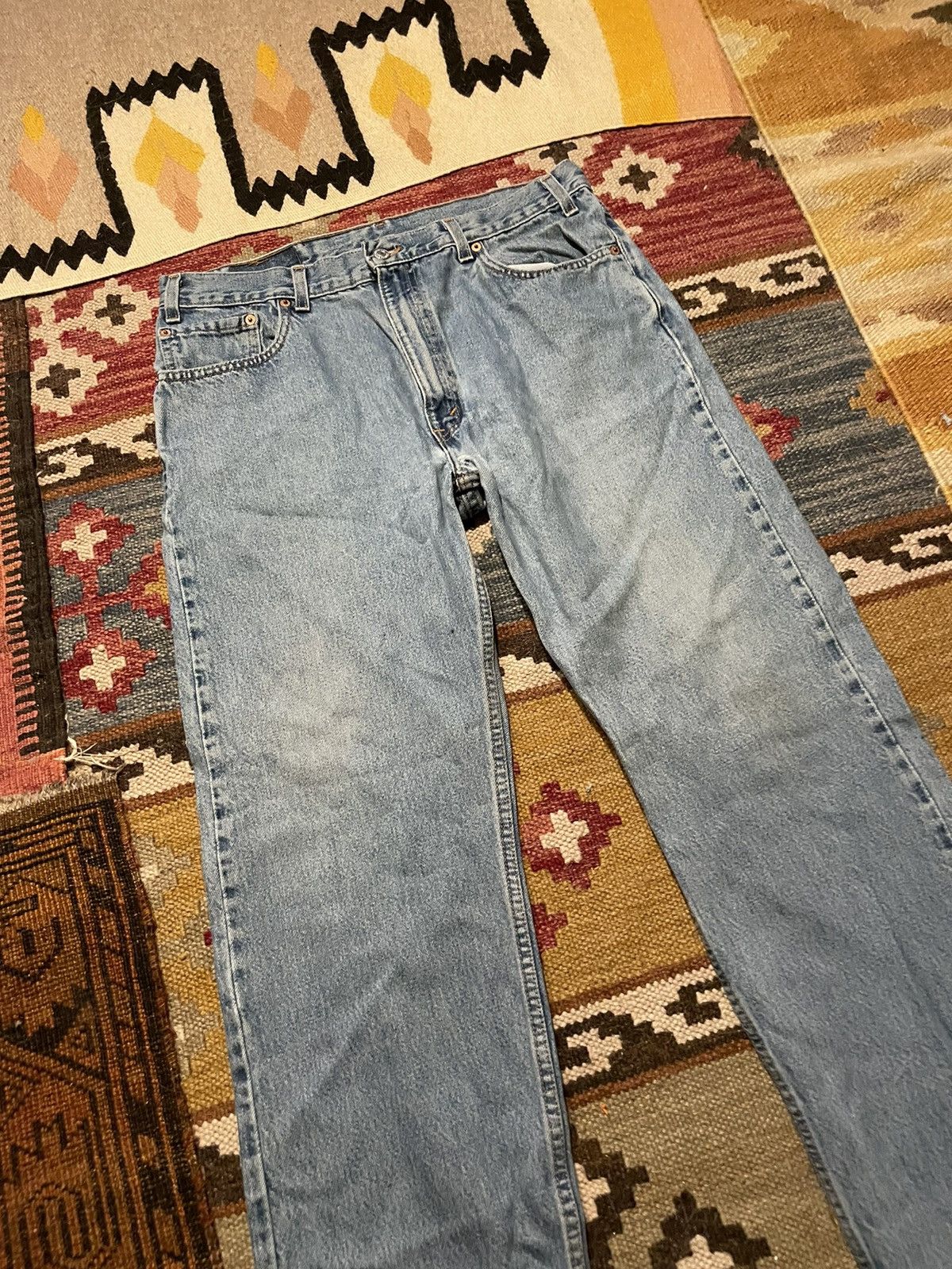 Levi's Vintage Levi’s 505 regular fit denim jeans Size US 32 / EU 48 - 2 Thumbnail