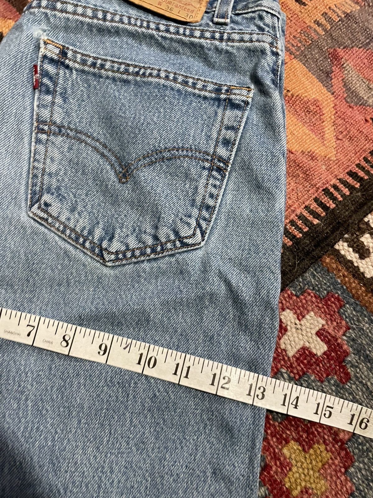 Levi's Vintage Levi’s 505 regular fit denim jeans Size US 32 / EU 48 - 5 Thumbnail