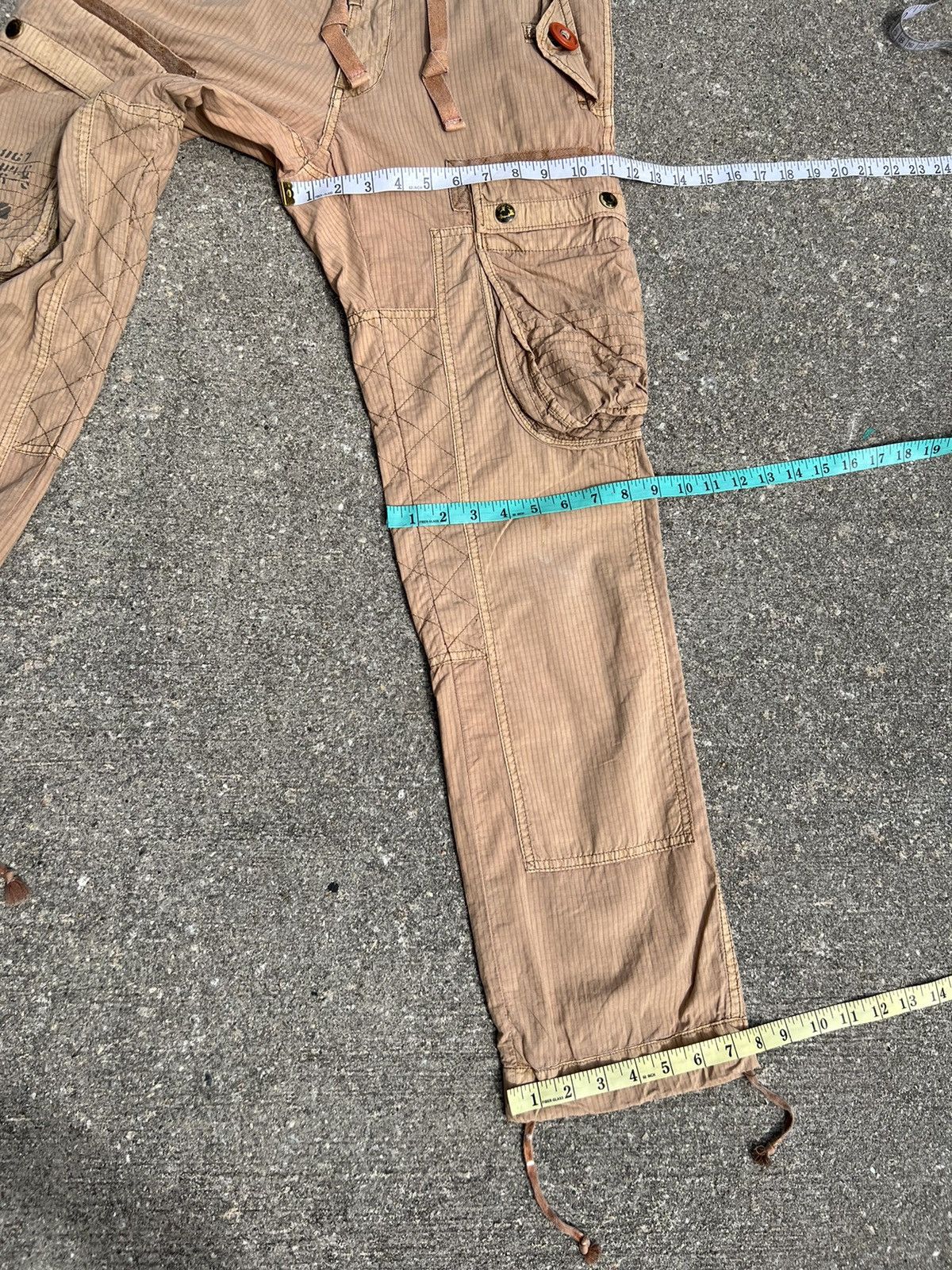 Polo Ralph Lauren Vintage Polo RL Ripstop Military Parachute Cargo Trouser Size US 31 - 3 Thumbnail