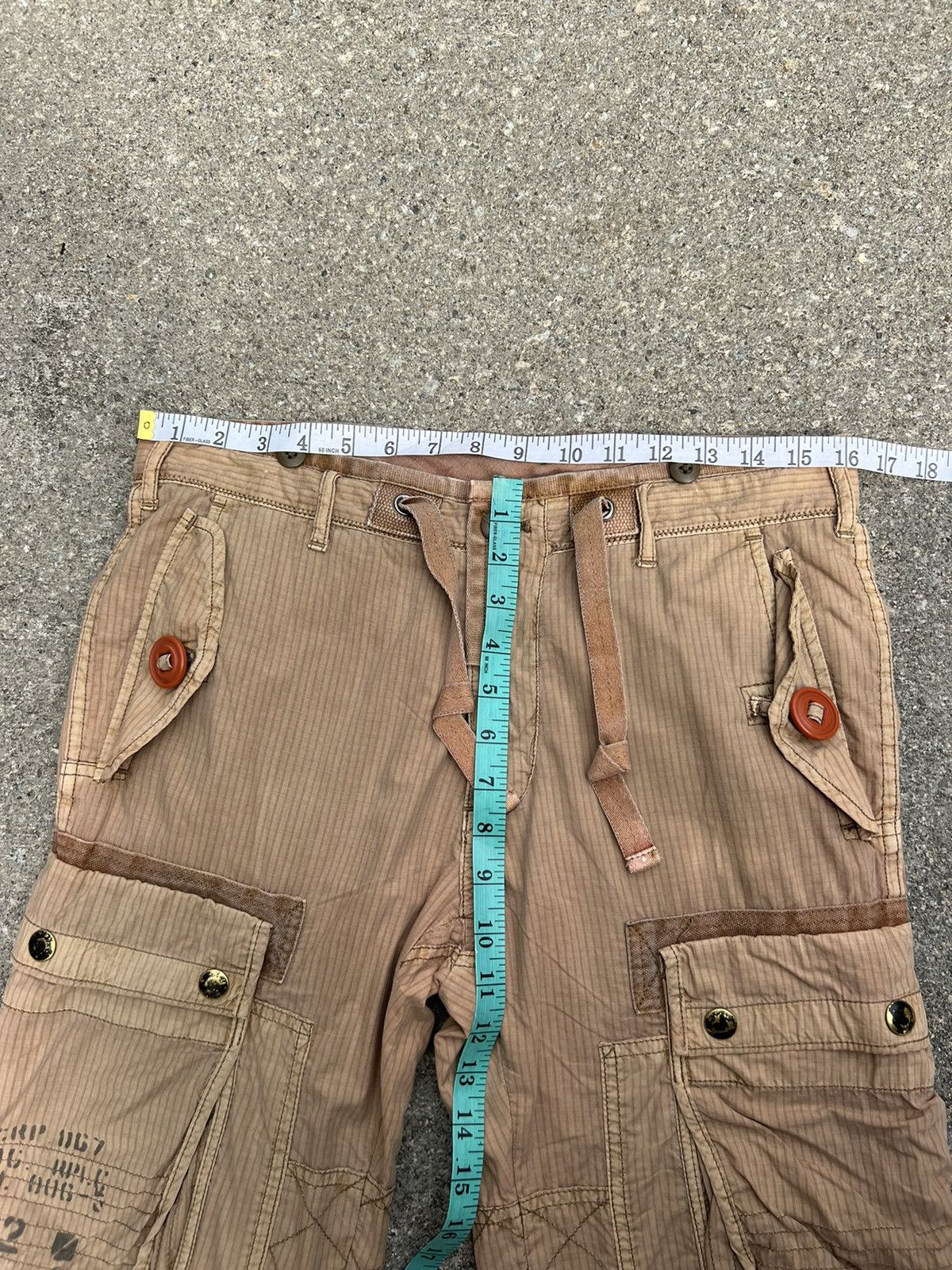 Polo Ralph Lauren Vintage Polo RL Ripstop Military Parachute Cargo Trouser Size US 31 - 2 Thumbnail