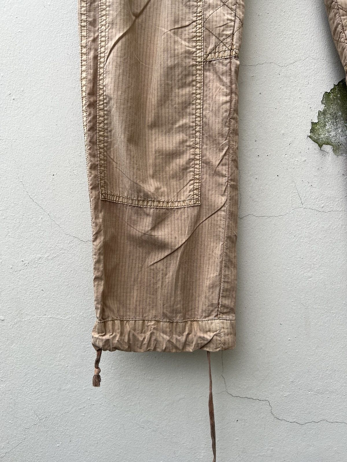 Polo Ralph Lauren Vintage Polo RL Ripstop Military Parachute Cargo Trouser Size US 31 - 11 Thumbnail
