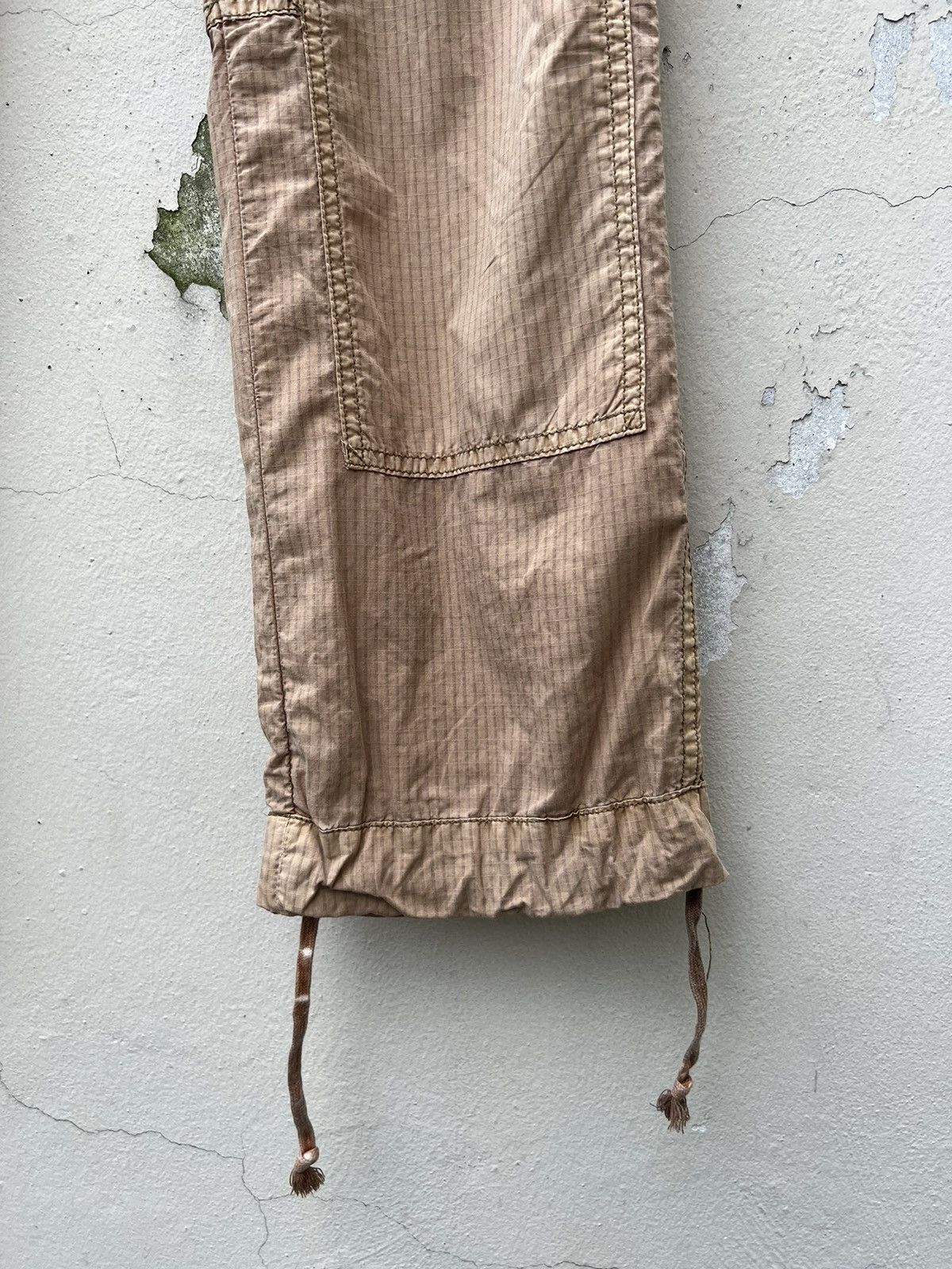 Polo Ralph Lauren Vintage Polo RL Ripstop Military Parachute Cargo Trouser Size US 31 - 15 Thumbnail