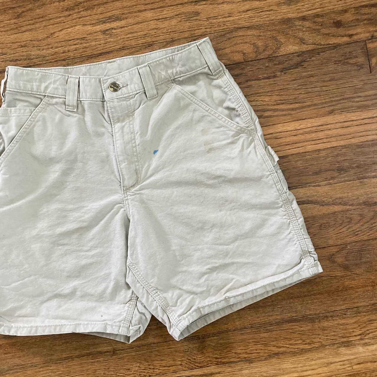Carhartt Vintage distressed Carhartt carpenter shorts! Size US 31 - 2 Thumbnail