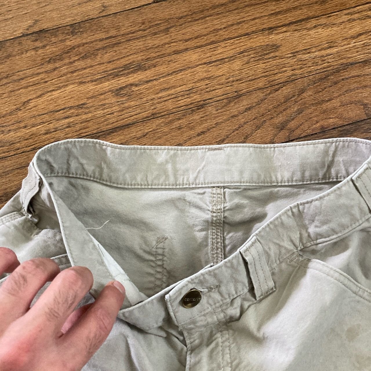 Carhartt Vintage distressed Carhartt carpenter shorts! Size US 31 - 4 Thumbnail