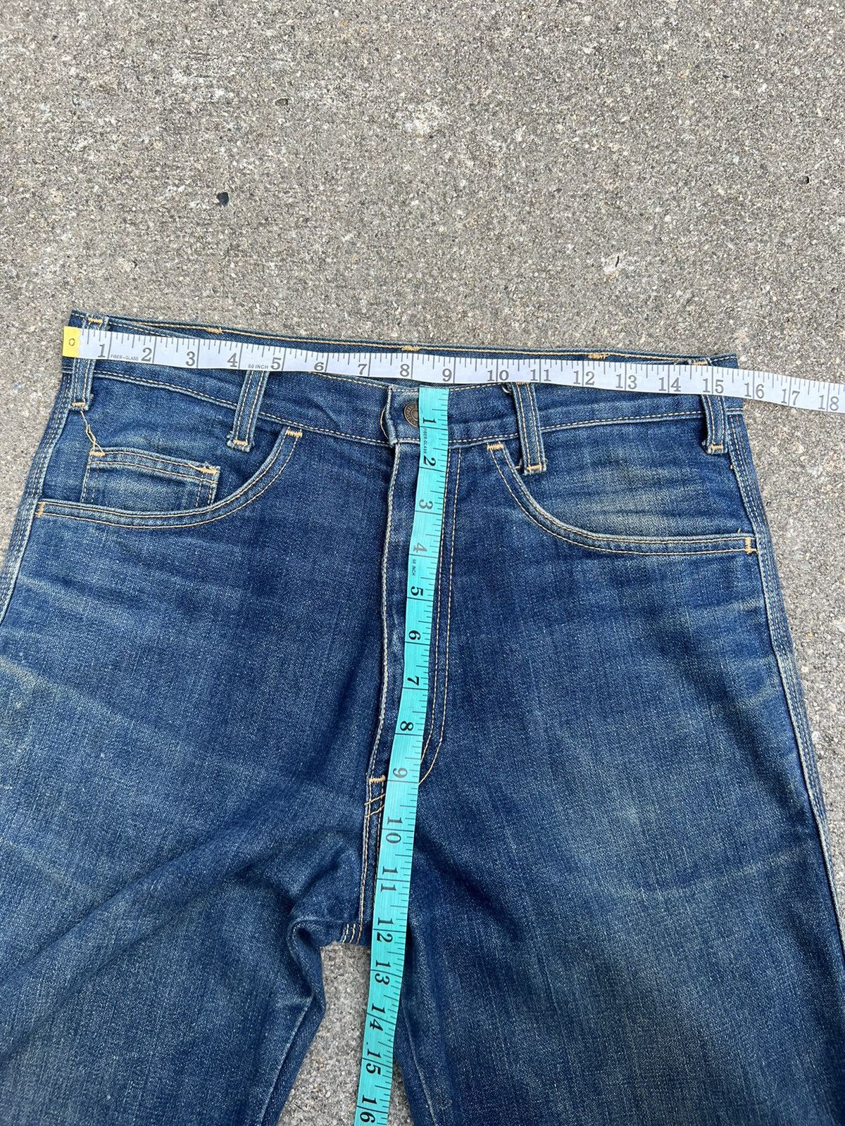 Levi's Vintage 80s Levi’s White Tab Fade Denim Trashed Jeans Size US 31 - 2 Thumbnail