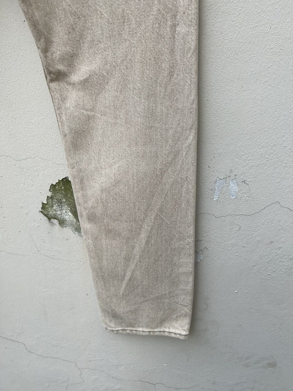 Levi's Vintage 1996 Levi’s 501 Fade Cream Denim Jeans Size US 29 - 20 Thumbnail