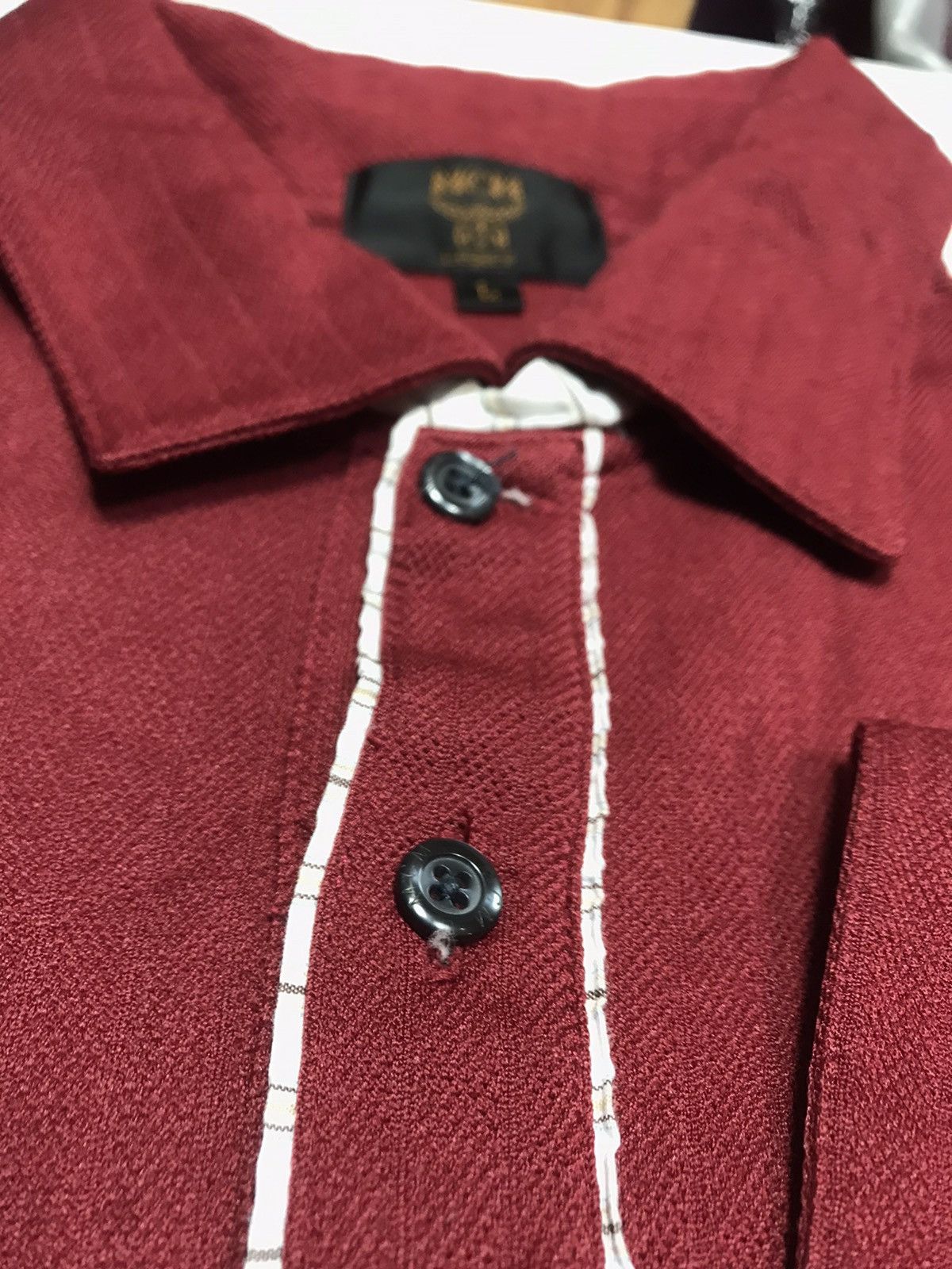 MCM × Vintage MCM Legere worldwide Polo Longsleeve exclusive vintage off Size US L / EU 52-54 / 3 - 10 Thumbnail
