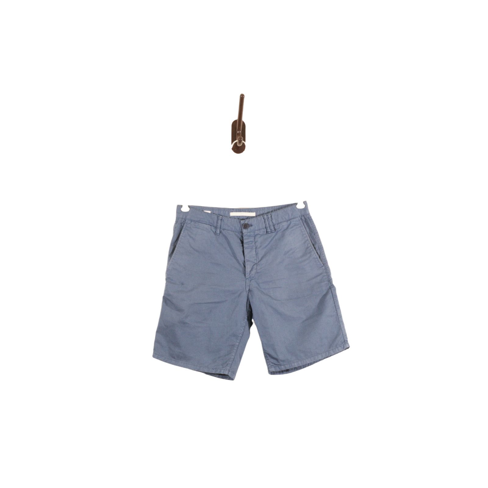 Norse Projects Camp Chino Shorts Blue Twill Size 30 Regular