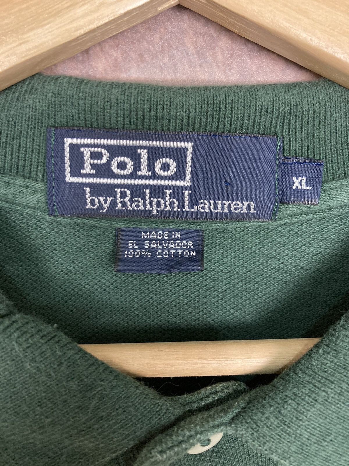 Polo Ralph Lauren Vintage Polo by Ralph Lauren Tee Shirt #T6-7 Size US XL / EU 56 / 4 - 5 Thumbnail