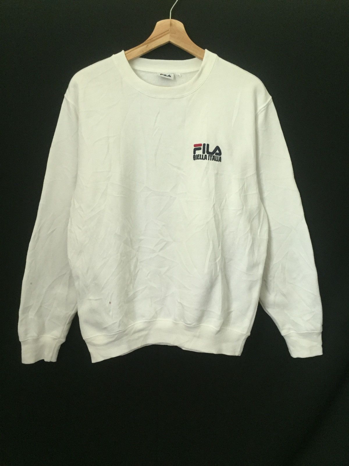 Fila Fila Biella Italia Sweatshirt Big Logo Size US M / EU 48-50 / 2 - 1 Thumbnail