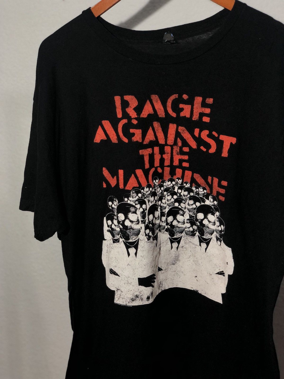 Band Tees RAGE AGAINST THE MACHINE TEE 2014 Size US XL / EU 56 / 4 - 2 Thumbnail