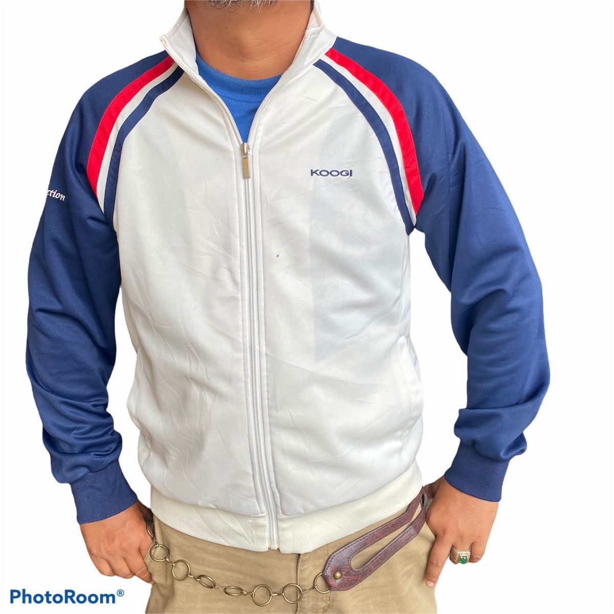 Vintage coogi track top jaxket
