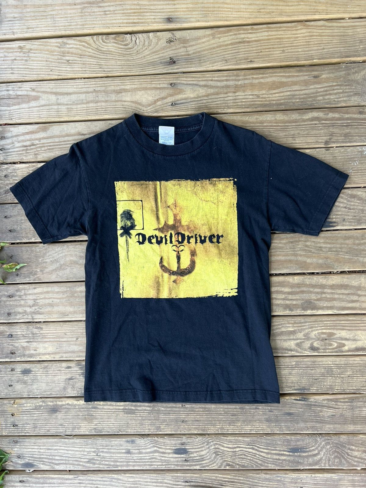 Vintage Devil Driver Band Tee Shirt