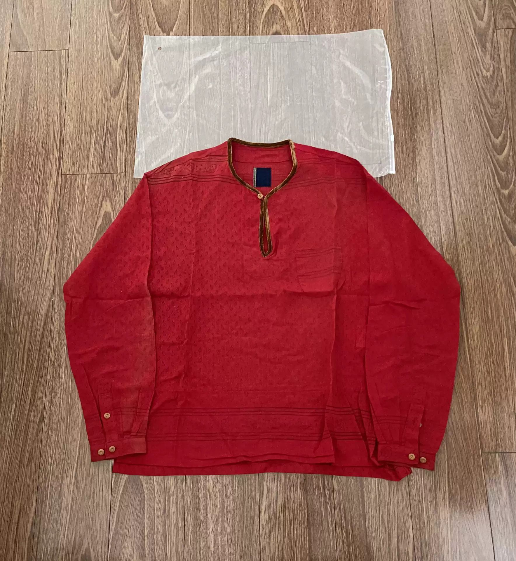 Visvim TUNIC P.O. PATCHWORK (N.D.) - GREY sz 4 | Grailed