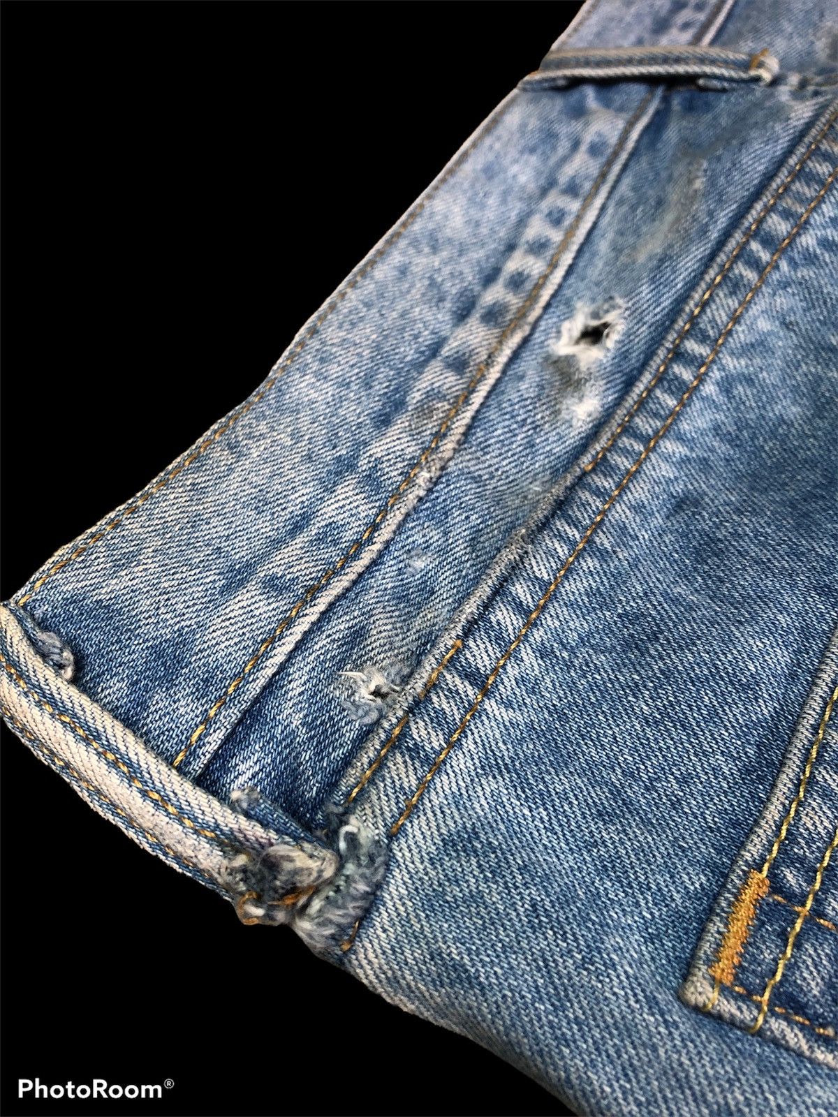 Levi's LEVIS 505 135 years ANNIVERSERY DISTRESSED DENIM Size US 33 - 5 Thumbnail
