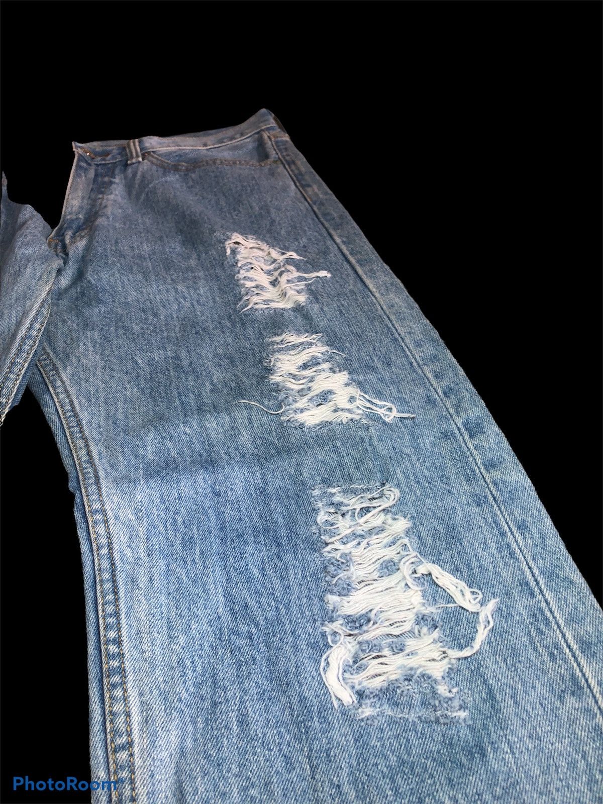 Levi's LEVIS 505 135 years ANNIVERSERY DISTRESSED DENIM Size US 33 - 8 Thumbnail