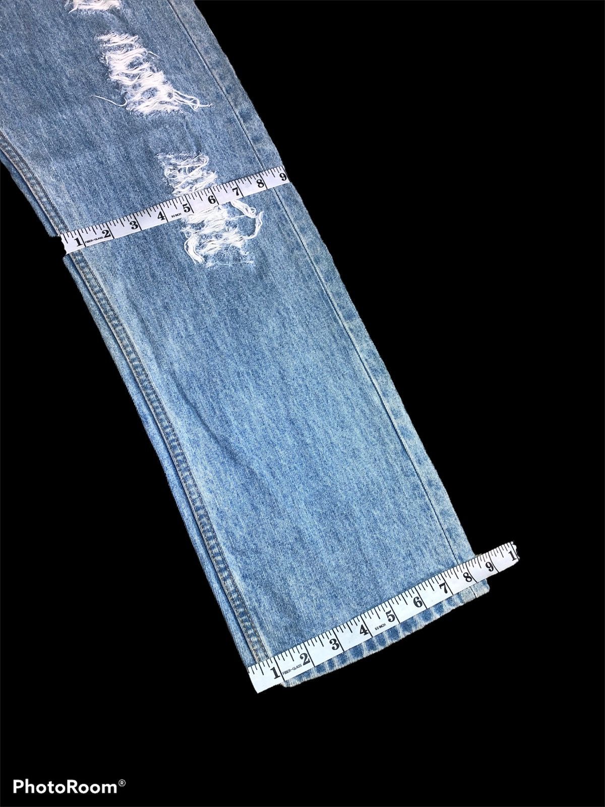 Levi's LEVIS 505 135 years ANNIVERSERY DISTRESSED DENIM Size US 33 - 11 Thumbnail