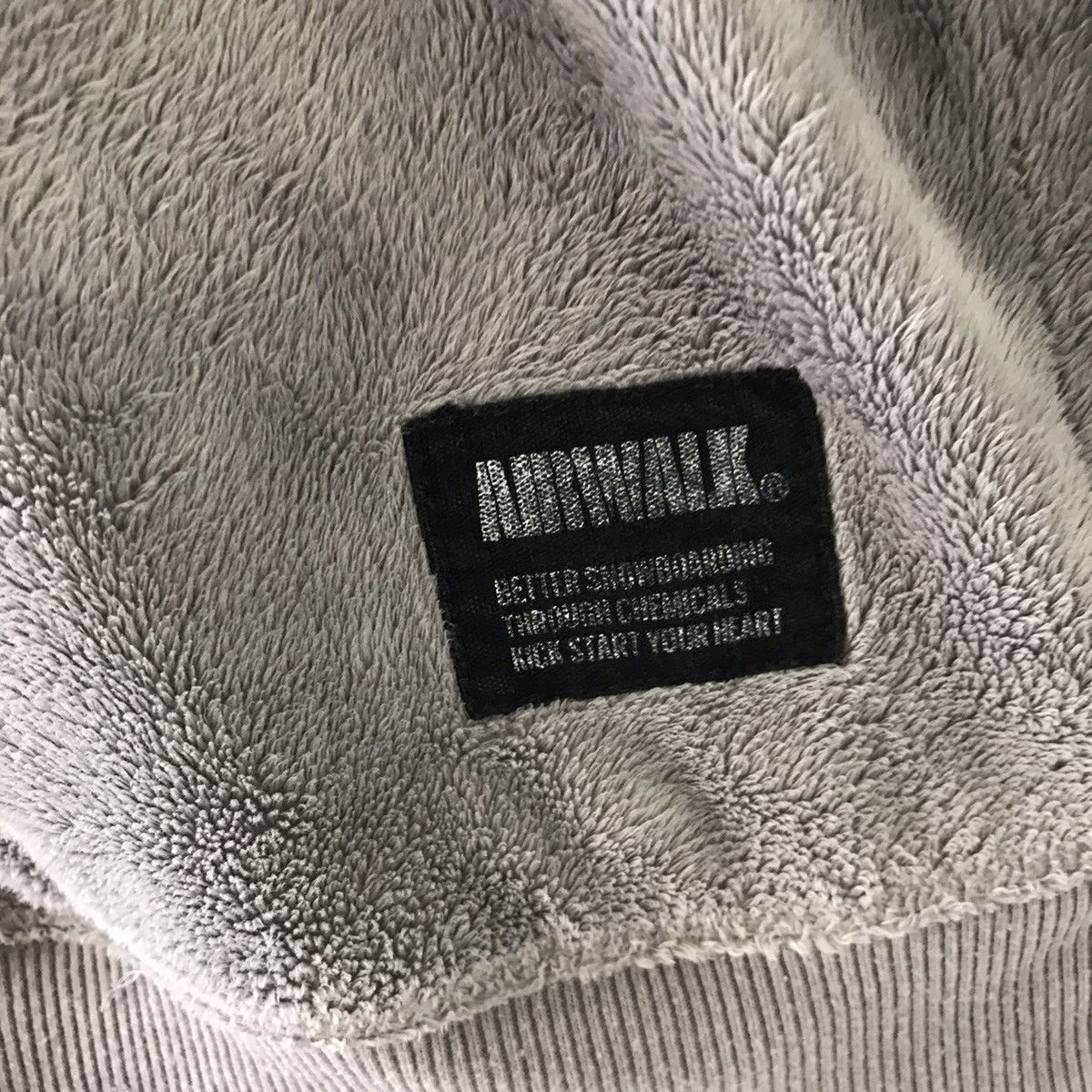 Airwalk Airwalk Spellout Pullover Fullzip Sweater Grey Colour Size M Size US M / EU 48-50 / 2 - 9 Thumbnail