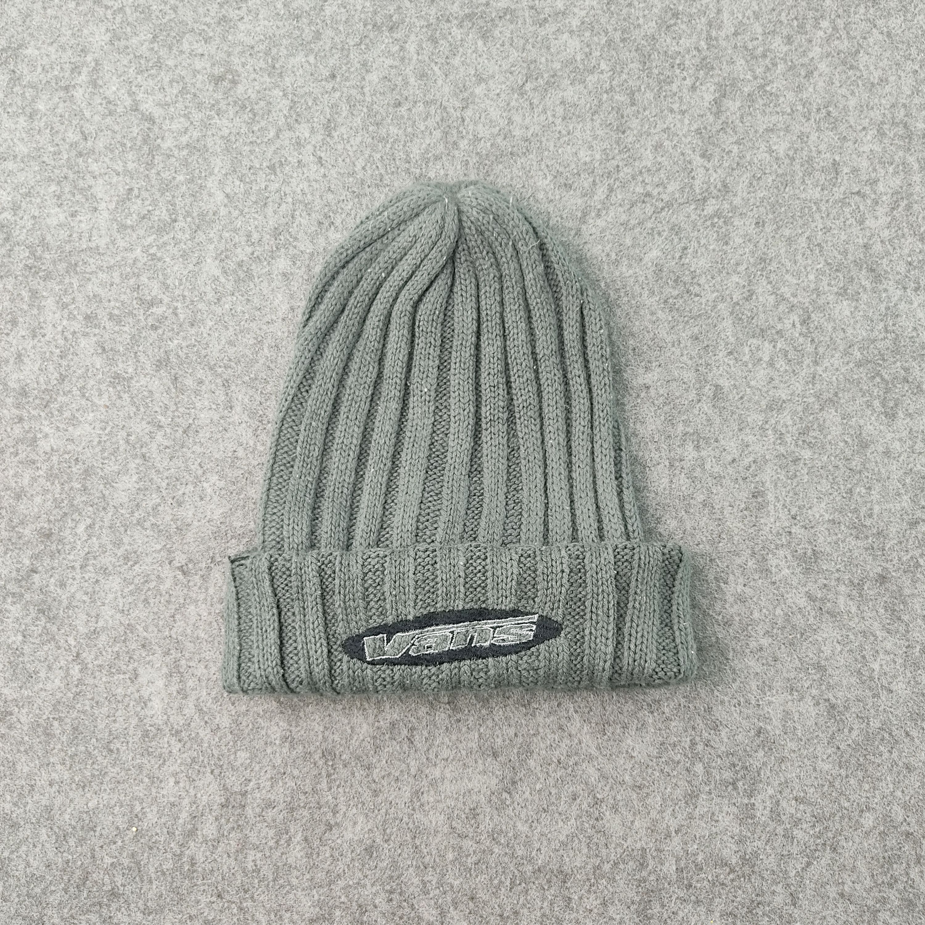 Vans × Vintage Vintage Vans Beanie Hat Grey B764 Size ONE SIZE - 1 Thumbnail