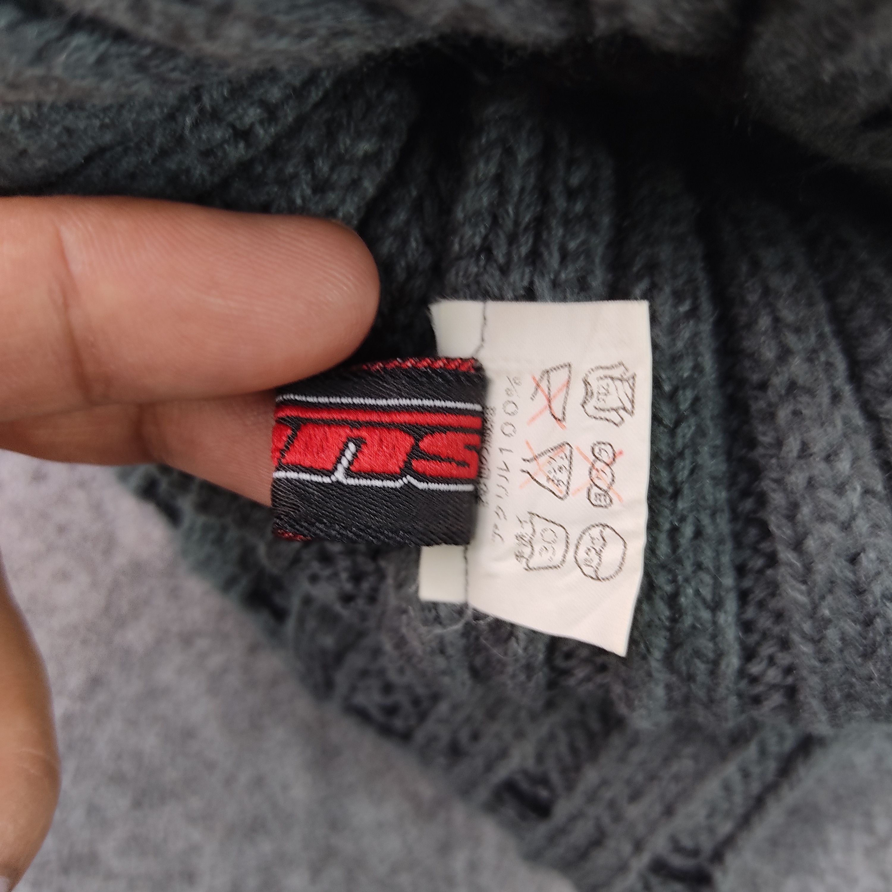 Vans × Vintage Vintage Vans Beanie Hat Grey B764 Size ONE SIZE - 4 Thumbnail