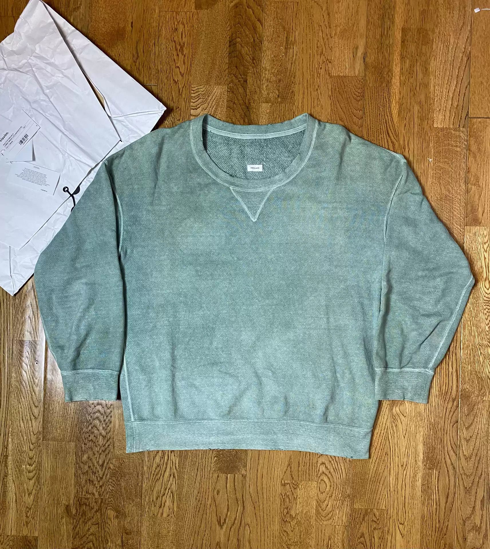 VISVIM 21SS JUMBO SWEAT L/S UNEVEN DYE Visvim Visvim 21SS Jumbo 