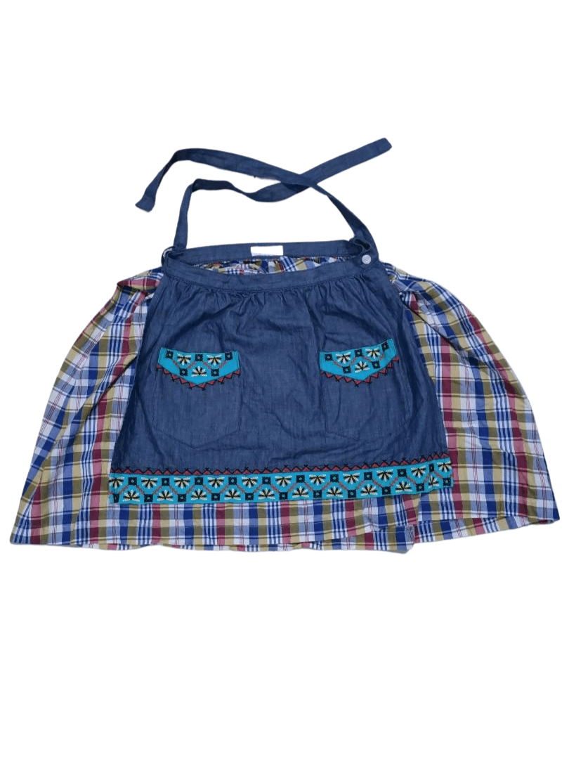 Issey Miyake Ne-net by Issey Miyake patchwork cooking apron dress Size US M / EU 48-50 / 2 - 1 Thumbnail