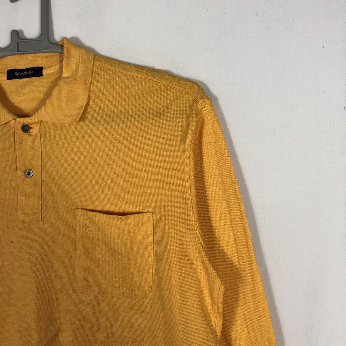 Designer × Vintage × Yves Saint Laurent Vintage Yves Saint Laurent Longsleeves Polos Shirts Size US L / EU 52-54 / 3 - 5 Thumbnail