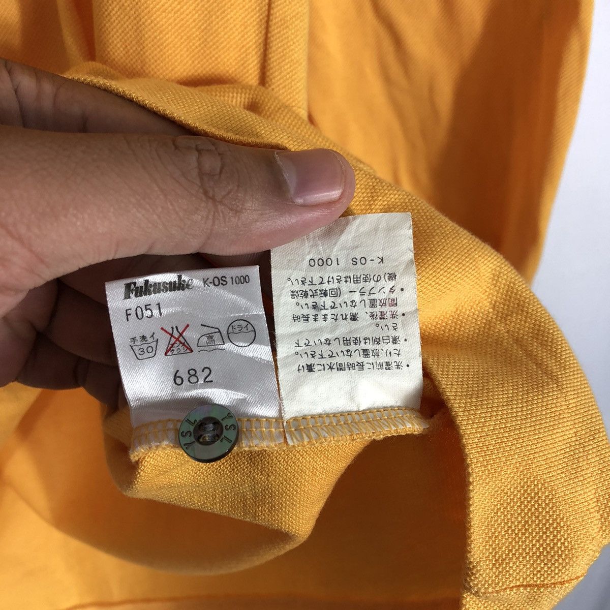 Designer × Vintage × Yves Saint Laurent Vintage Yves Saint Laurent Longsleeves Polos Shirts Size US L / EU 52-54 / 3 - 10 Thumbnail