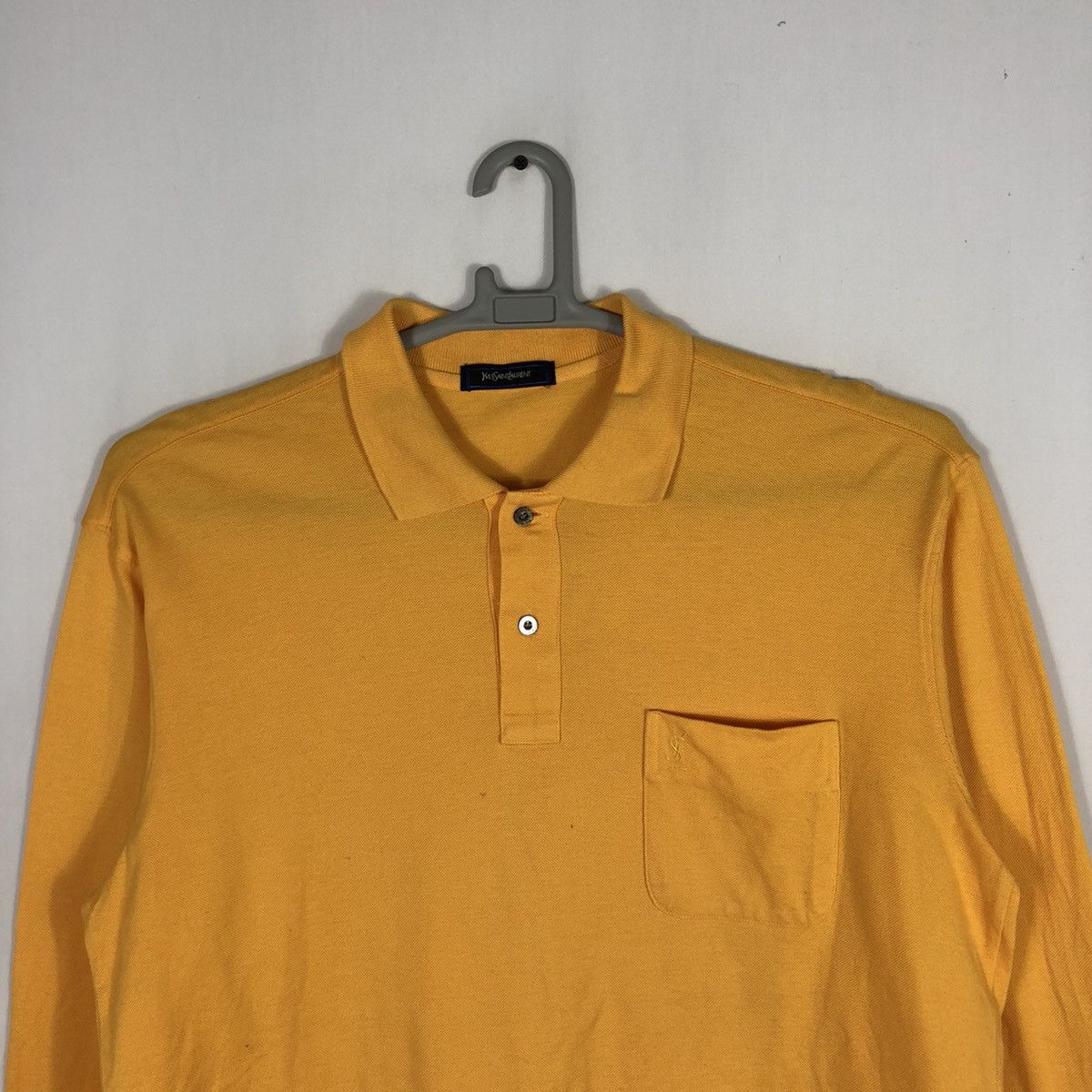 Designer × Vintage × Yves Saint Laurent Vintage Yves Saint Laurent Longsleeves Polos Shirts Size US L / EU 52-54 / 3 - 2 Thumbnail